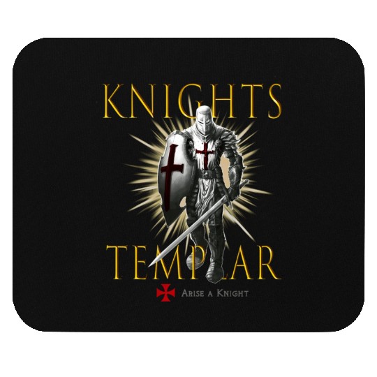 Knights Templar Christian Religious Warrior Oath E Mouse Pads