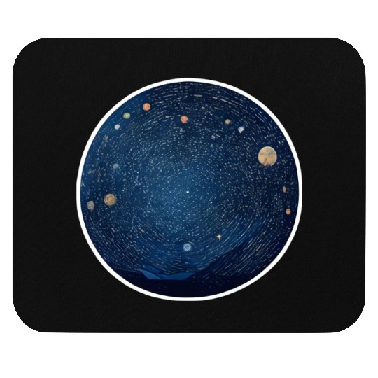A Starry Night Mouse Pads