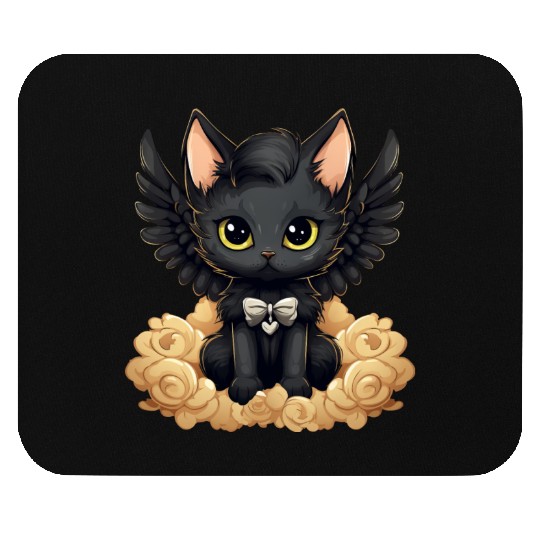 husky German Shepherd with Violin – Musical Dog Mouse Pads