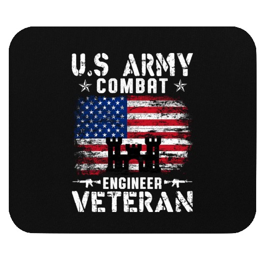 US Army Combat Engineer Veteran Mouse Pads
