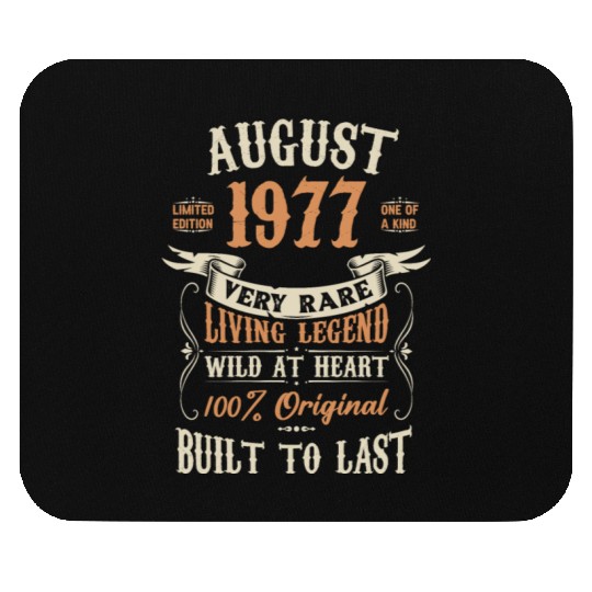 August 1977 Birthday Surprise Mouse Pads