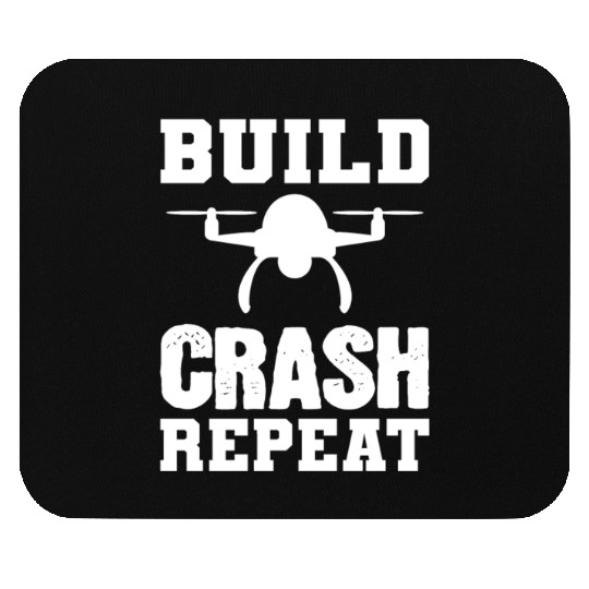 Build Crash Repeat Pilot Gift Mouse Pads