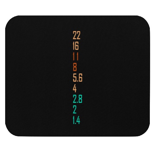 Photographer Gift for Photography Lover Aperture C Mouse Pads