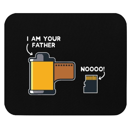 Funny Photography Gift Design Film Father of SD Ca Mouse Pads