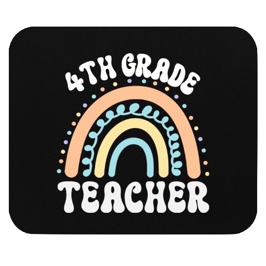 4th grade teacher, back to school Mouse Pads