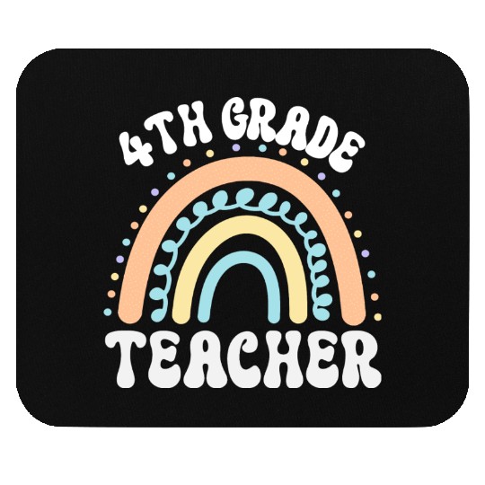 4th grade teacher, back to school Mouse Pads