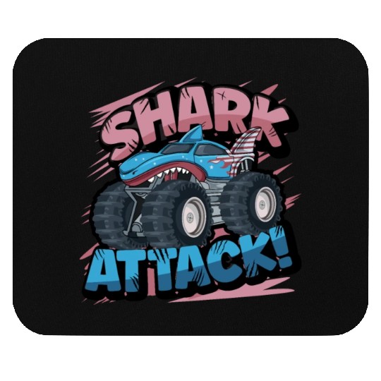 Monster Truck Shark Attack Week 2023 Mouse Pads
