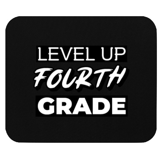 Back to School Mouse Pads Level Up 4th