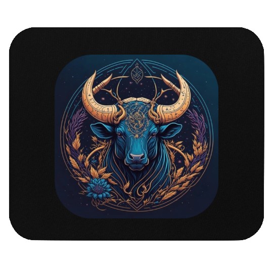 Taurus, horoscope earth sign Mouse Pads