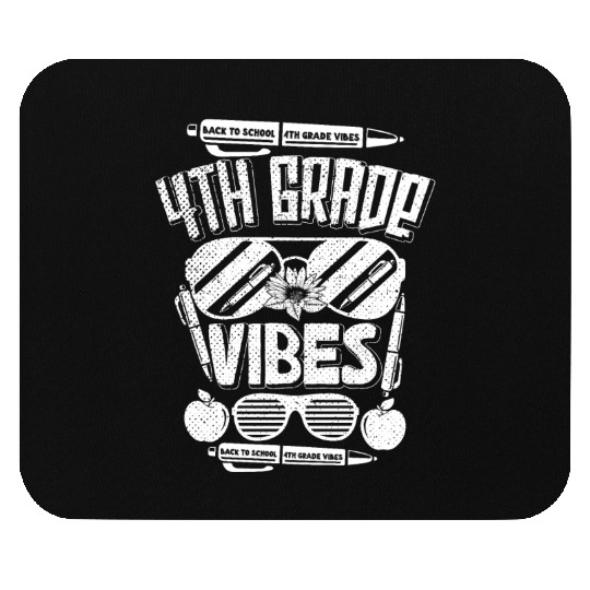4th Grade Vibes Only Back to School Mouse Pads