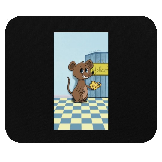Cheesy Heart Mouse Mouse Pads