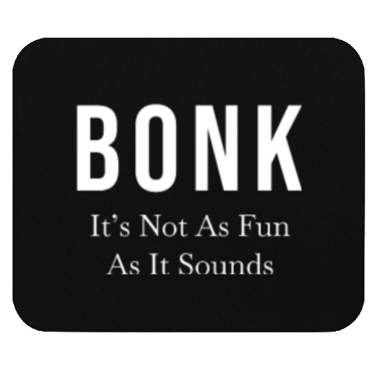 High School Running Mouse Pads, XC Run Bonk, Unisex's