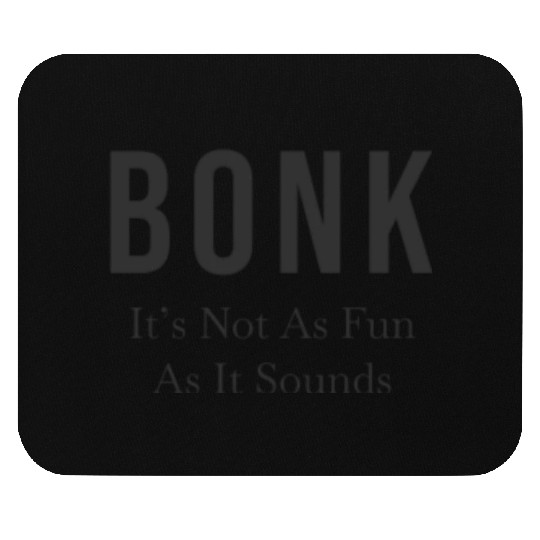 High School Running Mouse Pads, XC Run Bonk, Unisex's