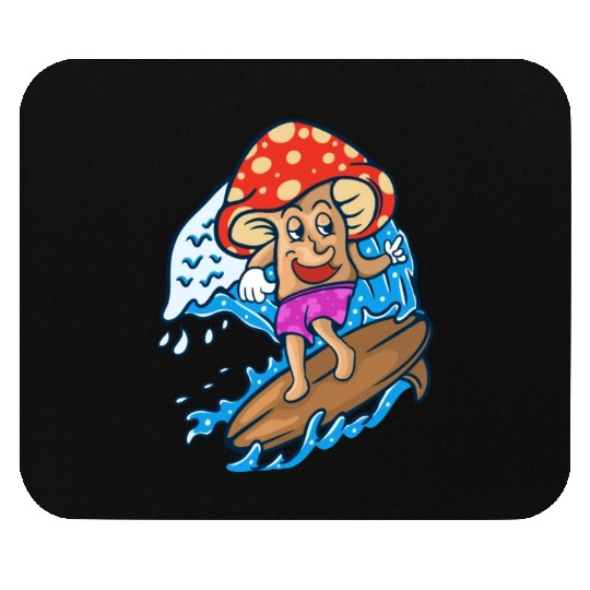 MUSHROOM SURF Mouse Pads