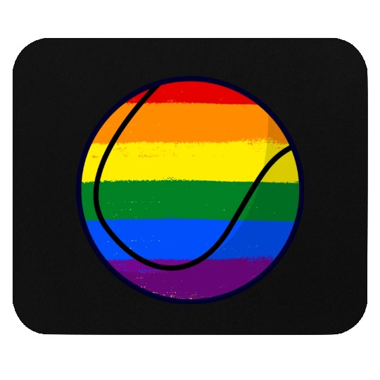 Love Is Love Pride Rainbow Tennis Mouse Pads