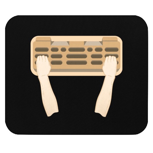 Rock Climbing Gym Hangboard Mouse Pads