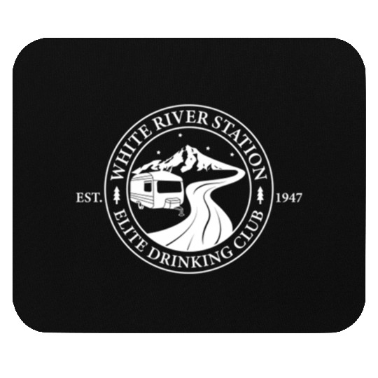 White River Elite Drinking Club Mouse Pads