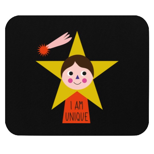 I Am Unique Words Of Affirmation Birthday Mouse Pads