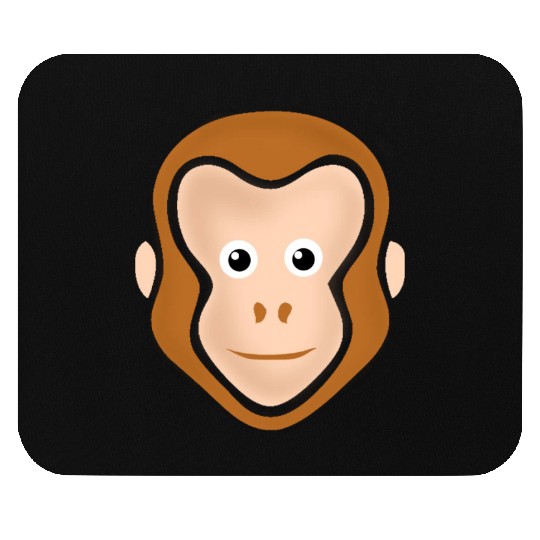Monkey Face Adorable Mouse Pads