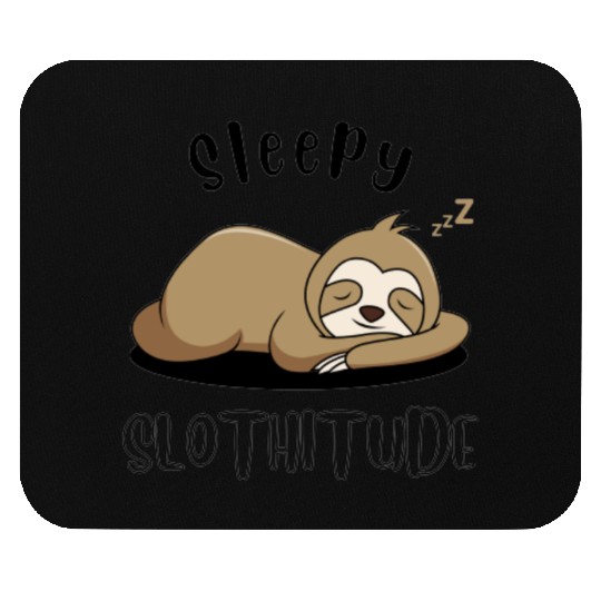 Sleepy Monkey Mouse Pads