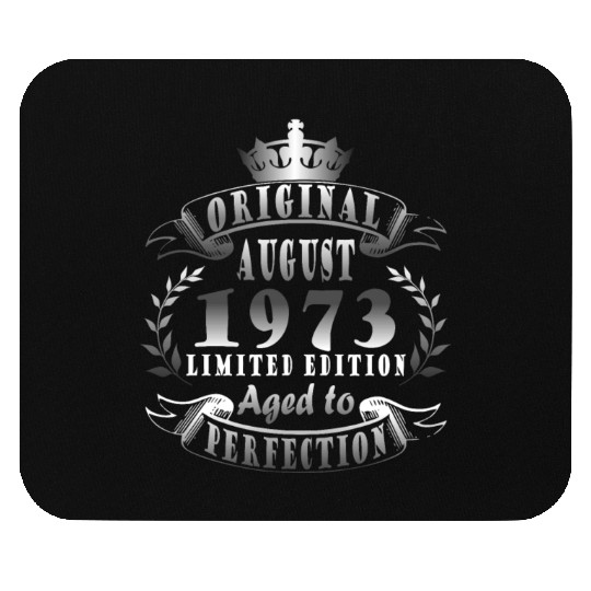 august 1973 Anniversary august 1973 august Mouse Pads