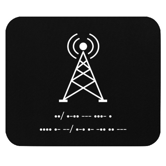 Amateur Ham Radio Morse Code Mouse Pads