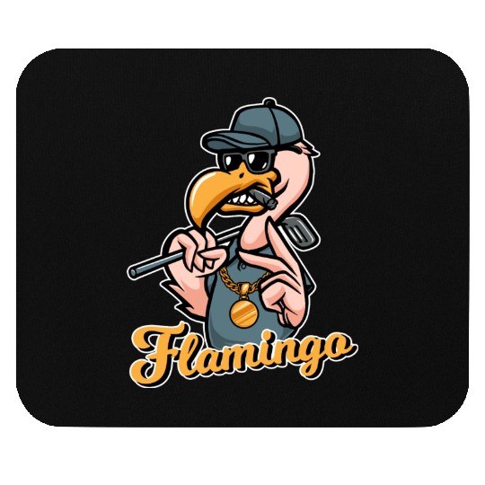 Flamingo Golf Mouse Pads