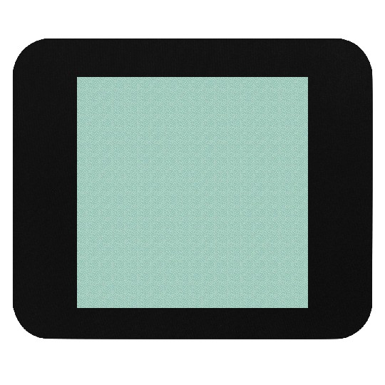 Teal White Dots Pattern Mouse Pads