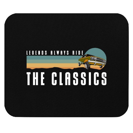 Classic Car Muscle Car Mechatronics Engineer Motor Mouse Pads