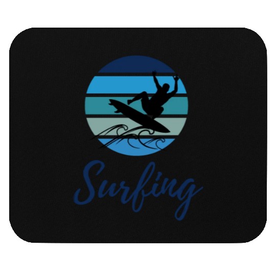Wave Chasers: Embrace Surfing Mouse Pads