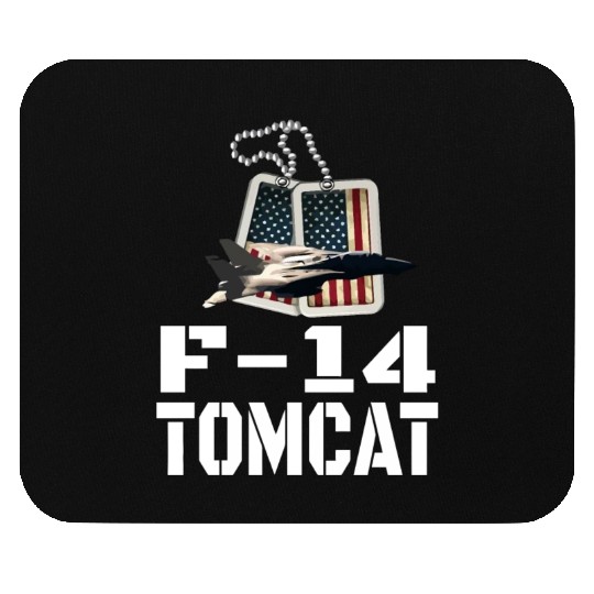 F 14 Tomcat US Flag Mouse Pads