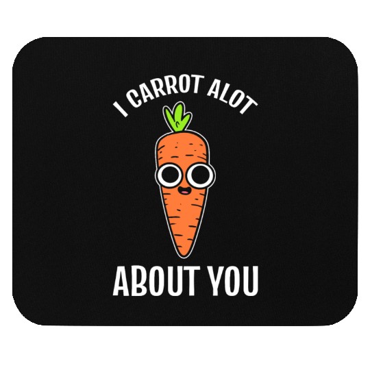 Carrot Pun Vegetable Farmer Mouse Pads