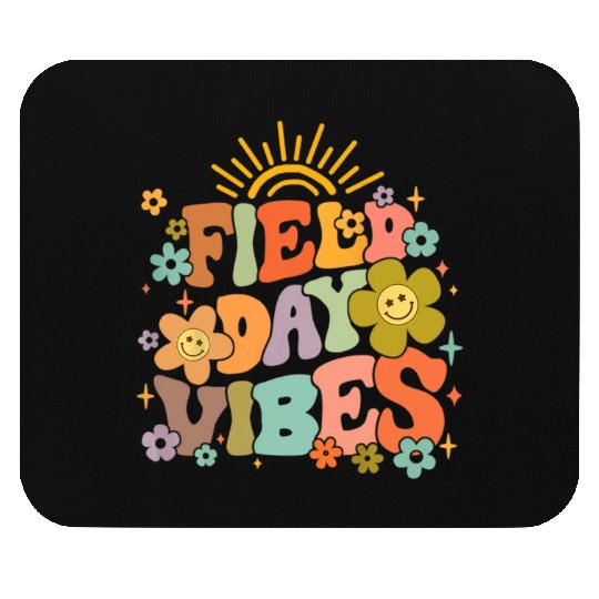 Field Day Vibes Summer Teacher Last Day Of School Mouse Pads