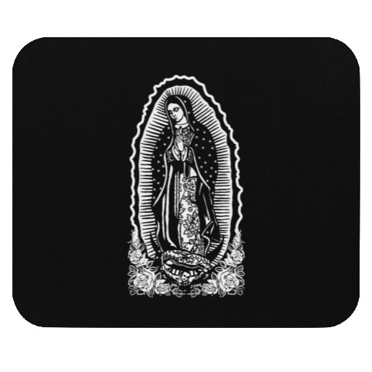 Virgin Mary Lady of Guadalupe Virgen De Guadalupe Mouse Pads