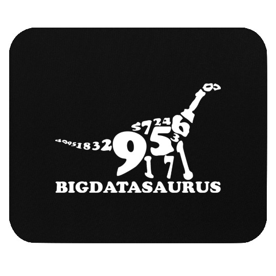 Big Data Dinosaur Machine Learning Data Analyst Mouse Pads