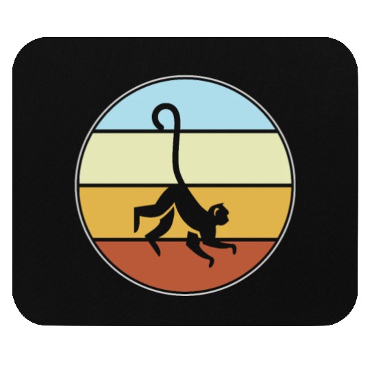 monkey retro Mouse Pads