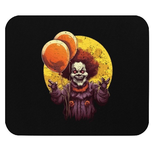 Balloon Halloween Trick Or Treat Spooky Boo Ghost Mouse Pads
