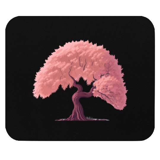 Sakura tree Mouse Pads