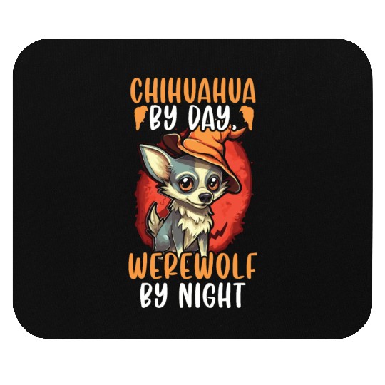 Chihuahua Halloween Puppy Trick Or Treat Dog Lover Mouse Pads