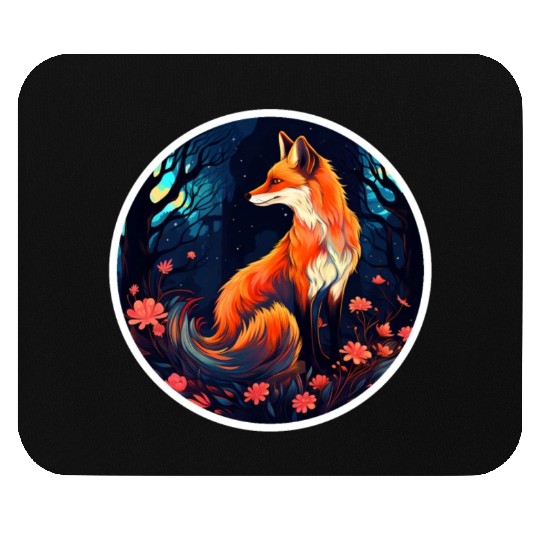 Pack Animals Fox Foxes Forest Dwellers Forest Mouse Pads