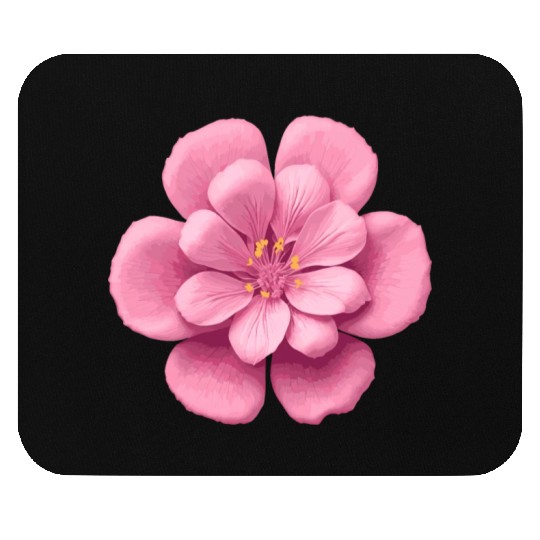 Pink Sakura flower Mouse Pads