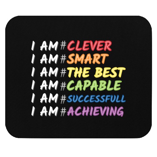 Daily Motivational Affirmation Self Love Quote Mouse Pads