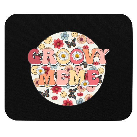 GROOVY MEME Mouse Pads