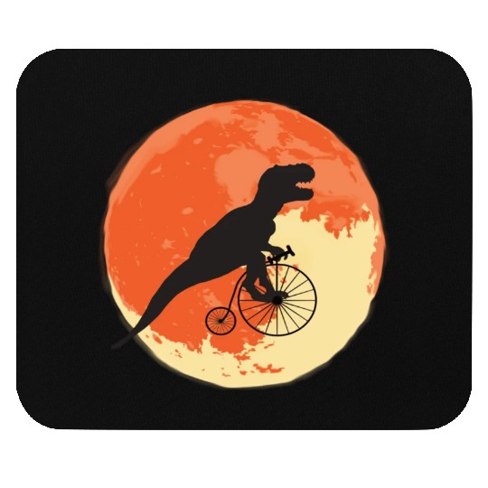 T Rex On The Road Trip Through The World Mouse Pads