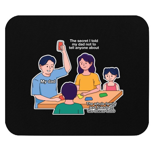 Father’s Day Secret Design Mouse Pads