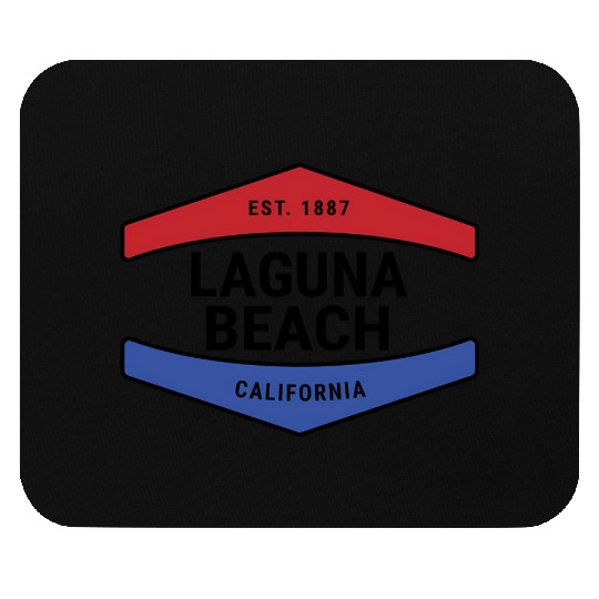 Fun Laguna Beach Ca Nautical Novelty Mouse Pads