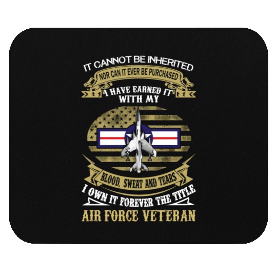 F105 Air Force Veteran Mouse Pads