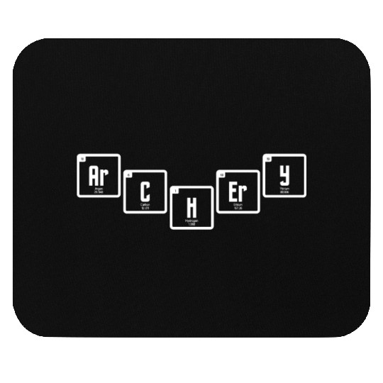 Outdoor Hunting Archery Periodic Table Mouse Pads
