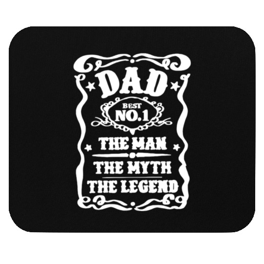 Dad Number One Mouse Pads
