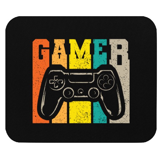 Gamer arcade player Mouse Pads
